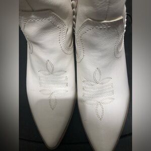 DV by Dolce Vita White Ankle Boots